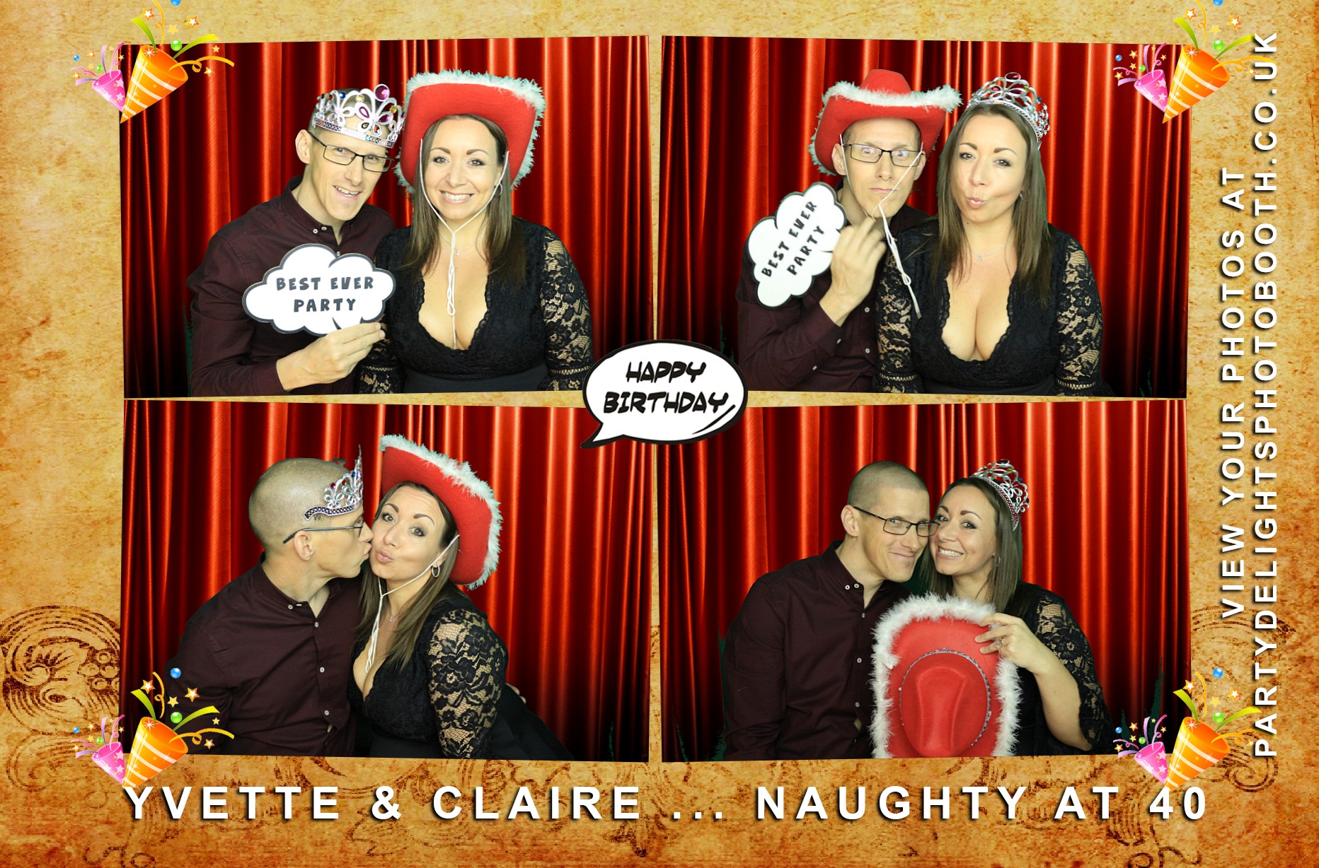 Yvette and Claire’s 40th birthday! - Prints | View more photos from the event at gallery.partydelightsphotobooth.co.uk/u/PartyDelightsPhotoBooth/Yvette-and-Claire’s-40th-birthday-Prints